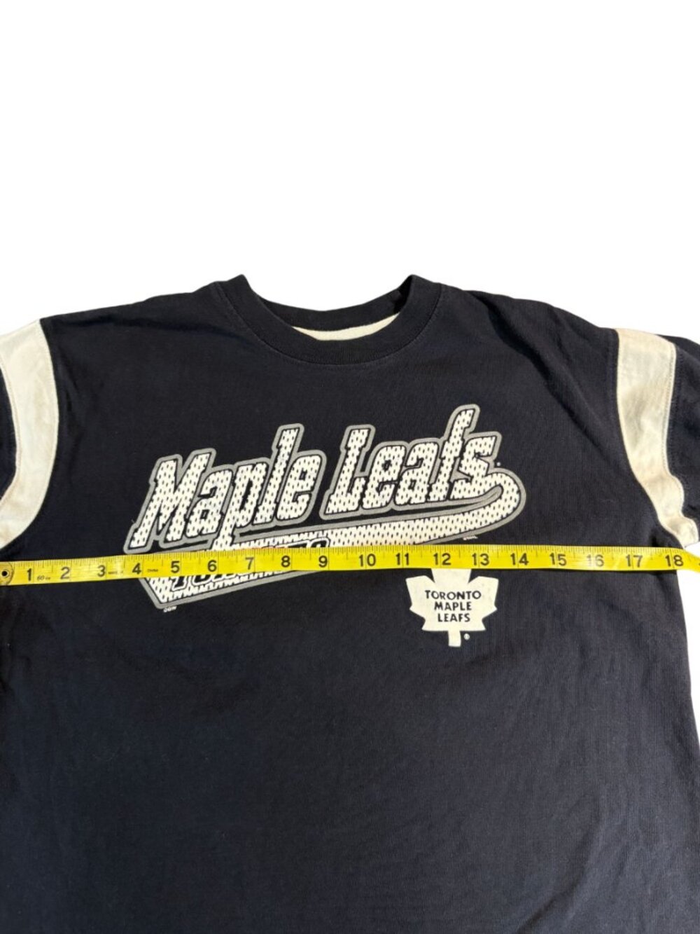 Vtg 90s Toronto Maple Leafs Shirt CGW Canadian Graphics West Size XS/Youth L - Picture 7 of 14